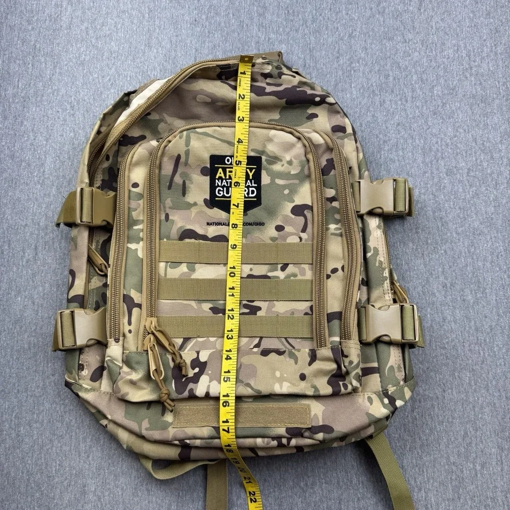 Ohio Army National Guard Camo Tactical Backpack MultiCam Military Gear Bag *READ
